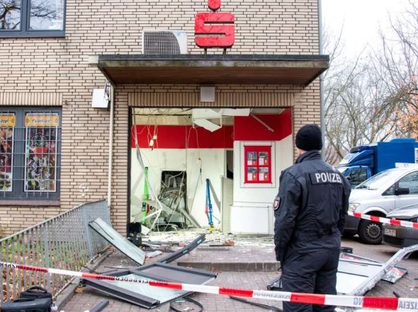 Unique bank robbery in history in Germany during the Christmas holidays